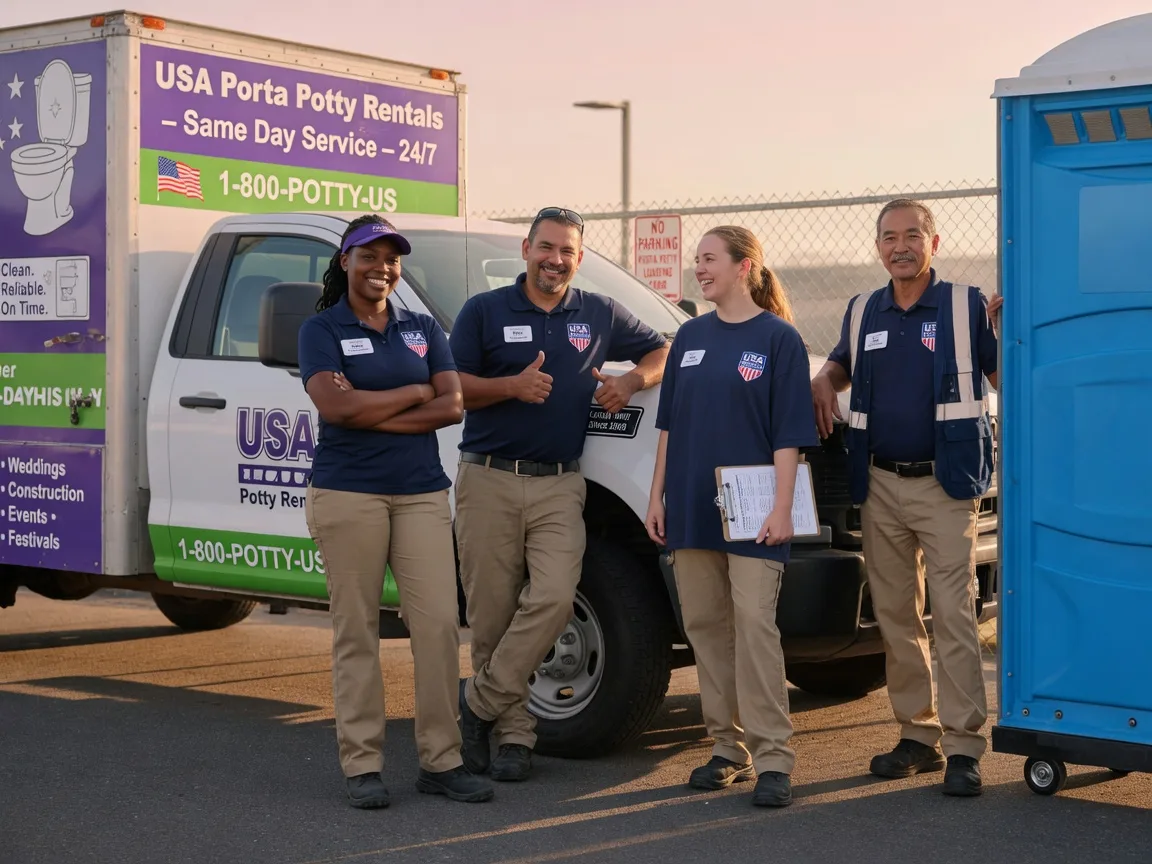 Porta Potty Rental company in Hillsdale, IL